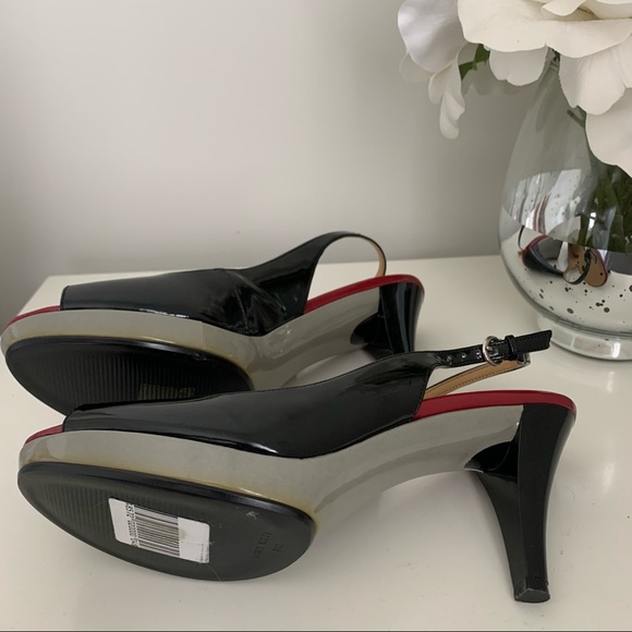 Nine West open toed sandals size 8 - Picture 5 of 7